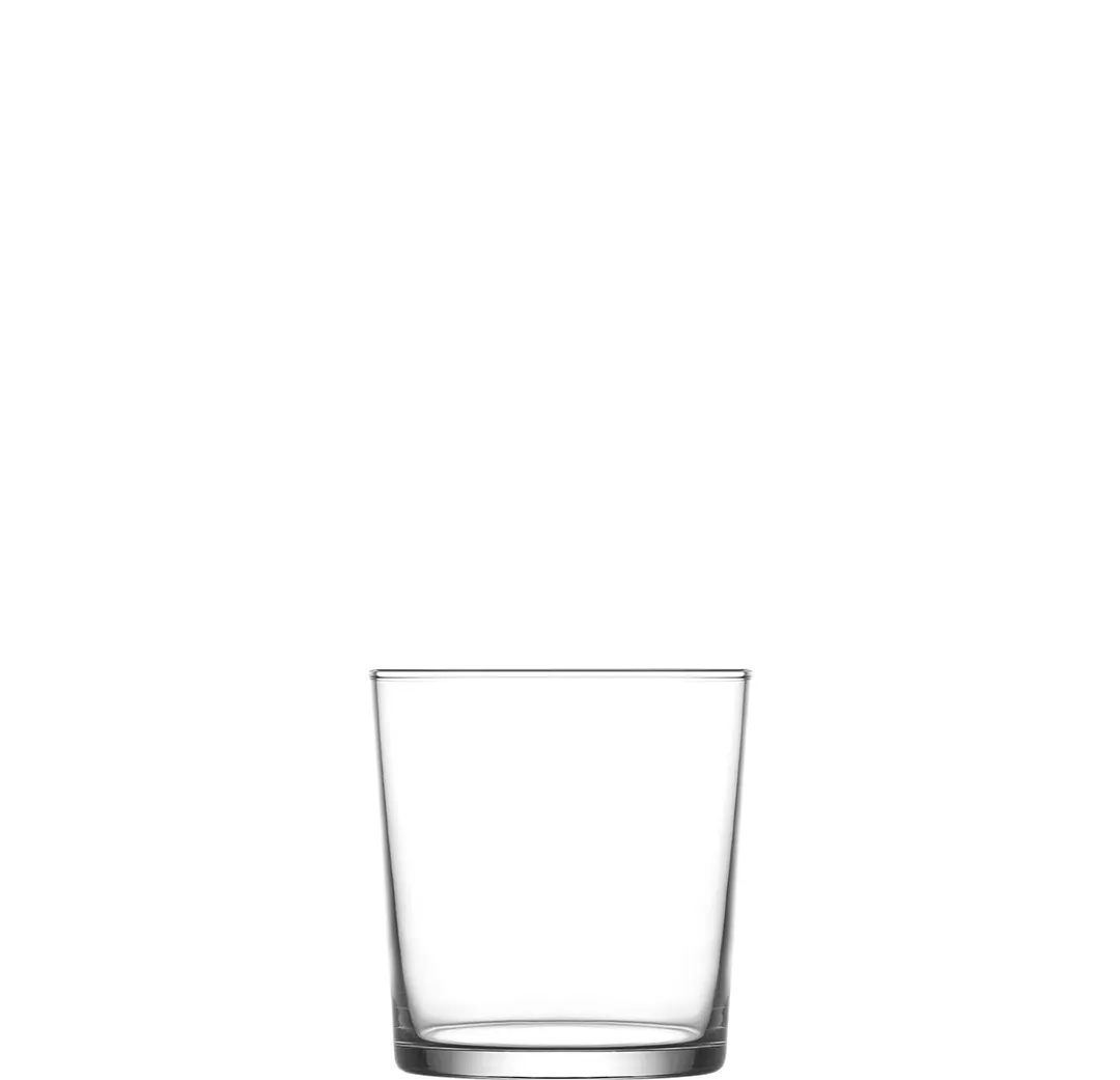 LAV HORECA CDZ334TF - 11.5 oz Drink Glass, 11½" H x 3¼" Rim, Tempered Lime Glass - 12/Case