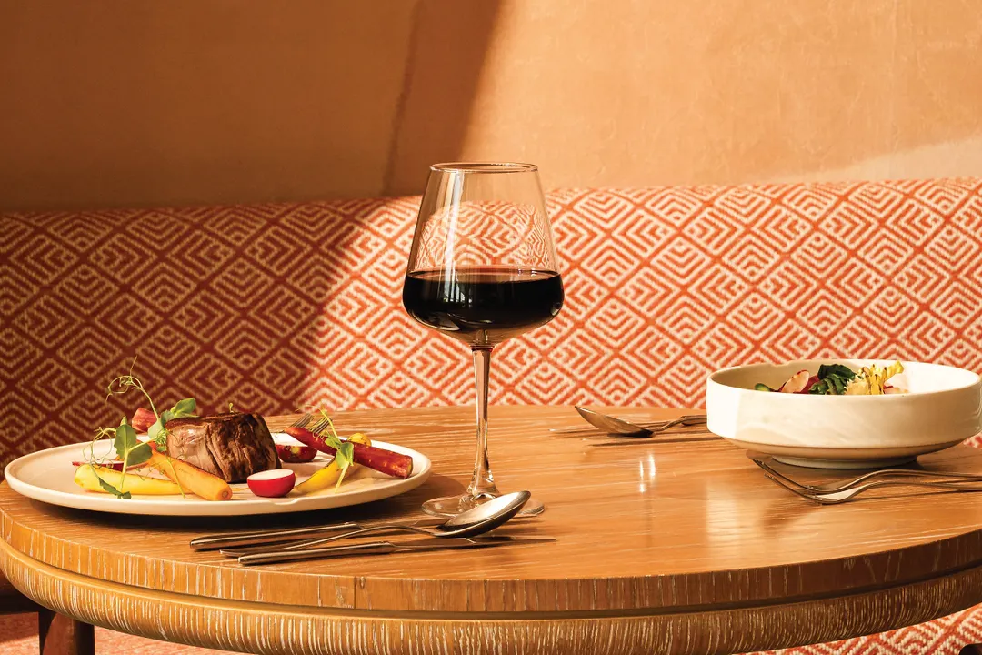 LAV HORECA CLM647 - Colmar Wine Glass, 15.9 oz, 8"3/8" Height, Glass, Fine Rim - 6/Case