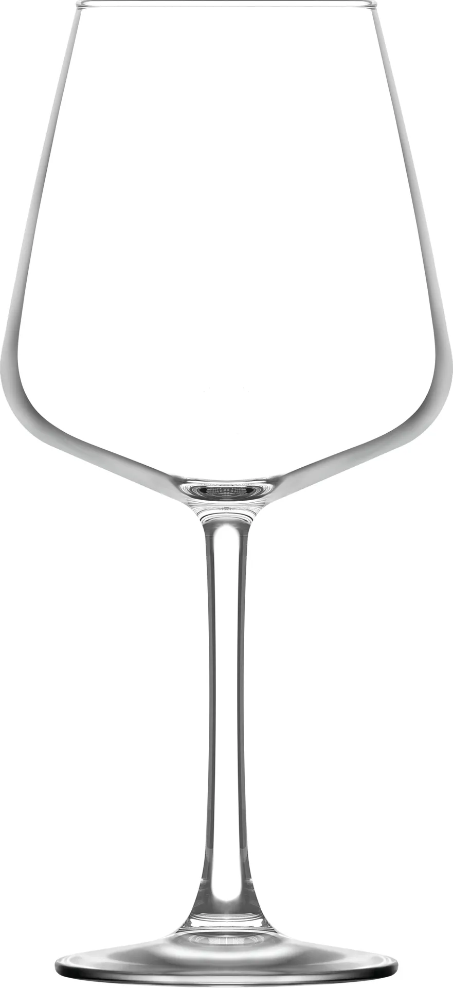 LAV HORECA CLM658 - Colmar Goblet Glass, 19.6 oz, 8 3/4" H, 2 3/4" Rim, Fine Rim Glass, - 6/Case