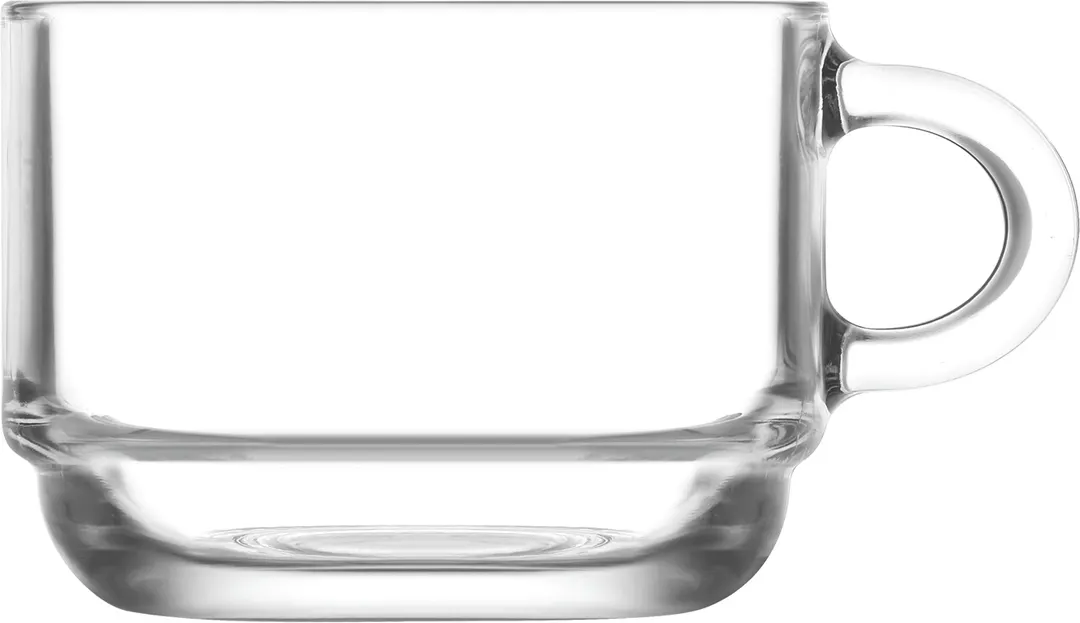 LAV HORECA CMB427 Cambridge Coffee Cup, 3 oz Glass, Height 2½", Diameter 3⅜" - 12/Case