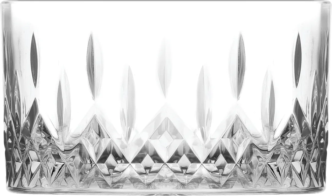 LAV HORECA EDN495 Edinburgh Bowl, 8.75 oz Clear Glass, H 2 1/8" Ø 3 3/4" B 3 5/8" M 3 3/4", 12/Case