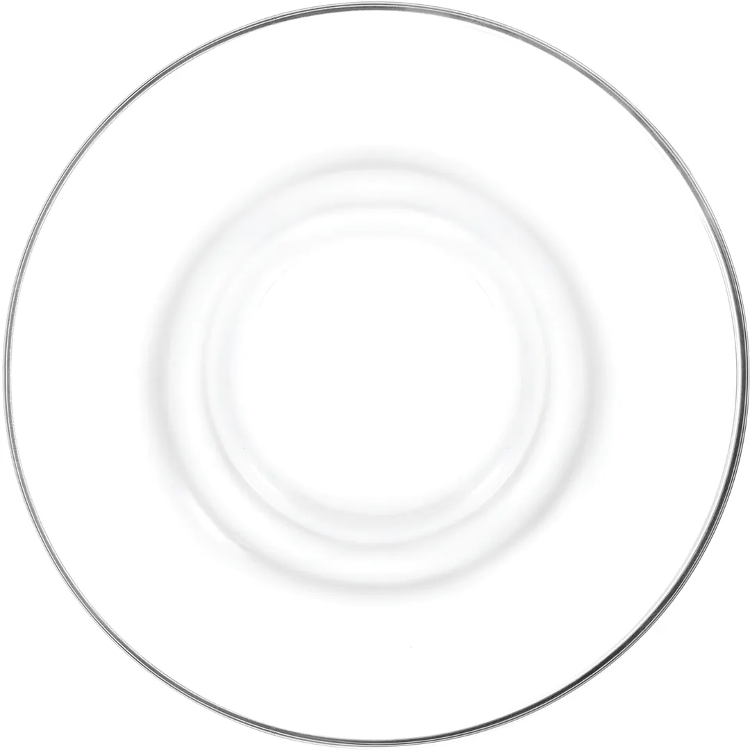 LAV HORECA GRO267 - Girona Tea Saucer, 4" Diameter, Soda Lime Glass, 12/Case