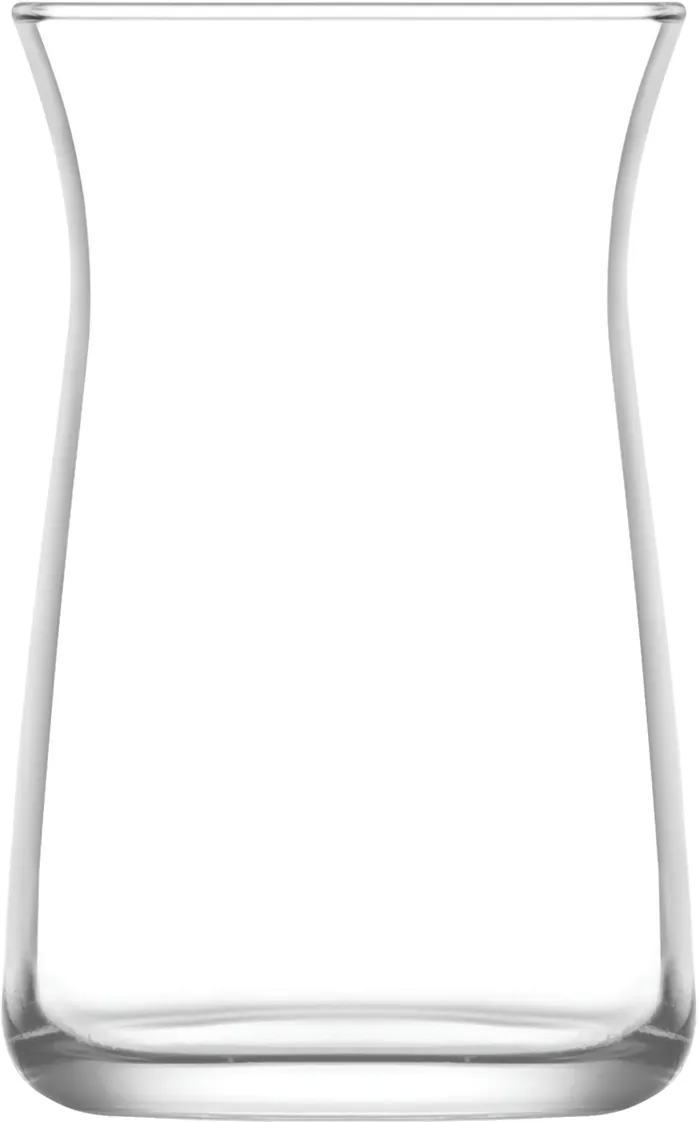 LAV HORECA GRO318 Girona Glass Mug, 6 1/8 oz, Height 3 3/4", Rim Ø 2 3/8", Soda Lime Glass - 12/Case