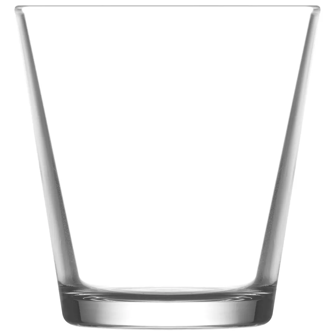 LAV HORECA HEL226 Helsinki Whiskey Glass, 8 ¾ oz, 3½" H x 3⅜" Rim Ø, Soda Lime Glass - 12/Case