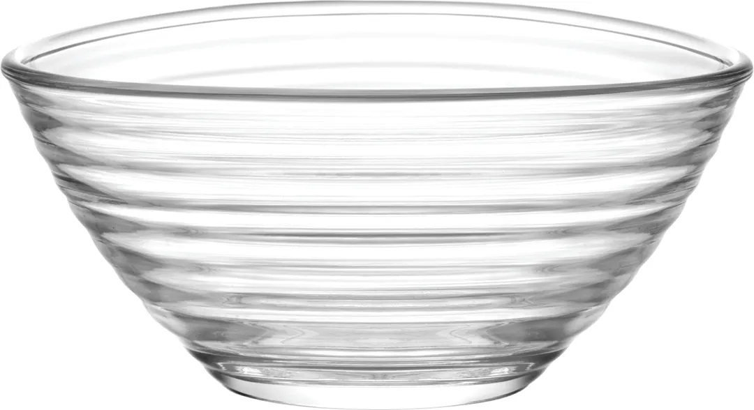 Lav Horeca IZM210 - Clear Glass İzmir Serving Bowl, 6 3/4 oz, 4" Diameter, Soda Lime Glass - 12/Case