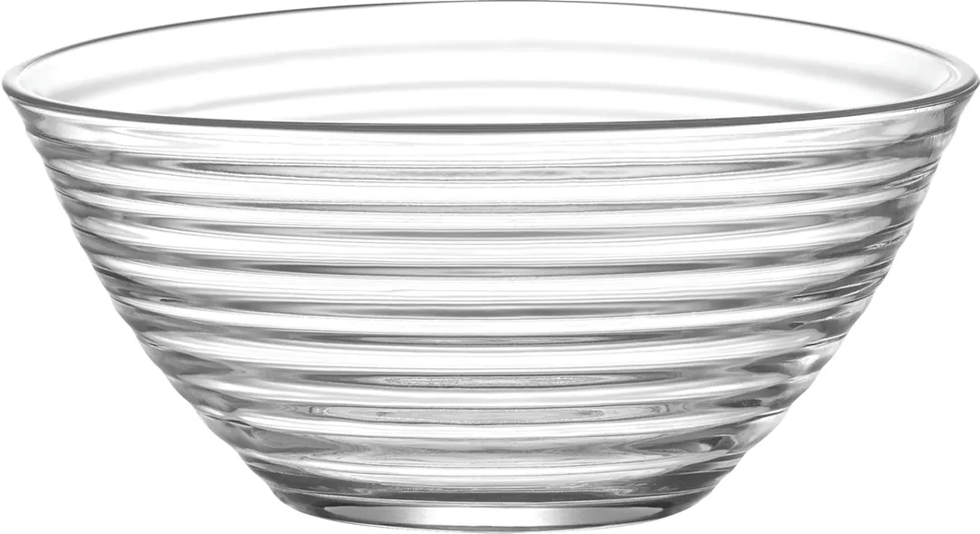 LAV HORECA IZM211 İzmir Bowl, Round Glass, 10.1 oz, H 2 1/8" Diameter 4 5/8", Soda Lime -12/Case