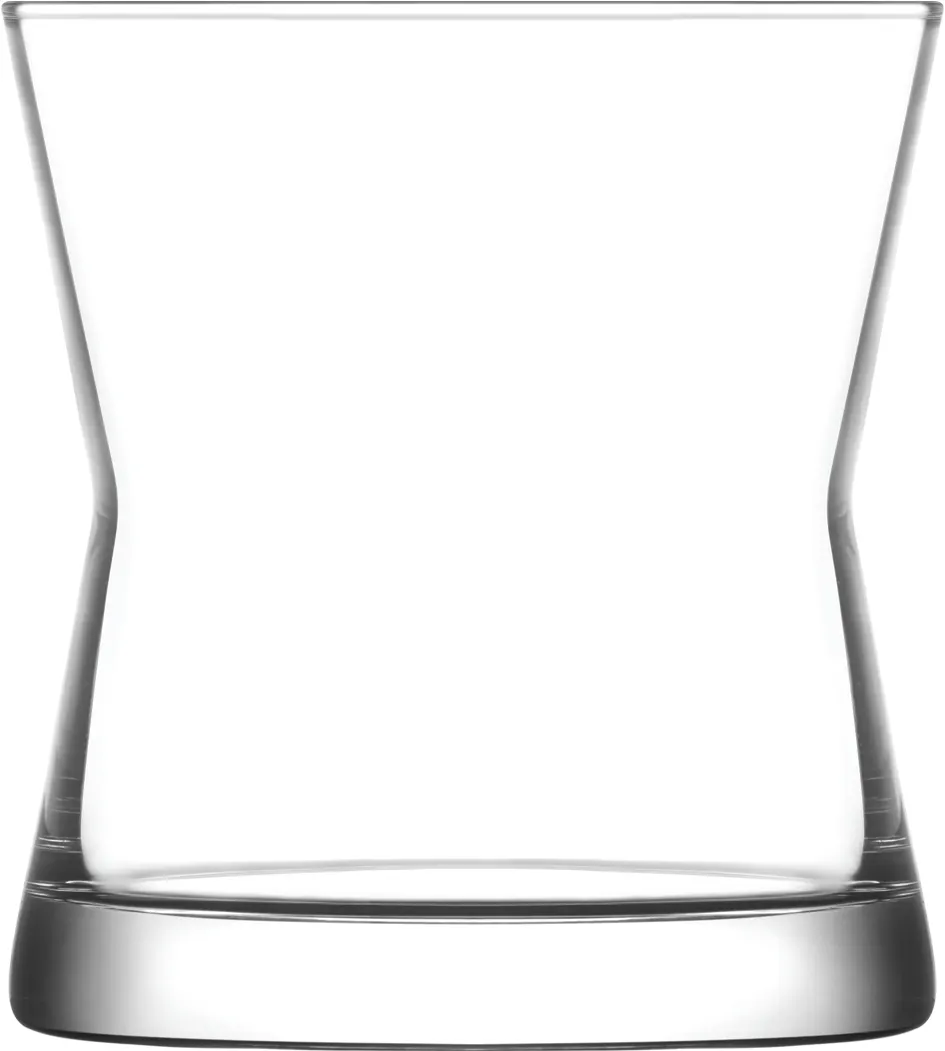 Lav Horeca IZM330 - Whiskey Glass, 10 1/8 oz, 3 ¼" Diameter, 3 ½" Height, Soda Lime Glass - 12/Case