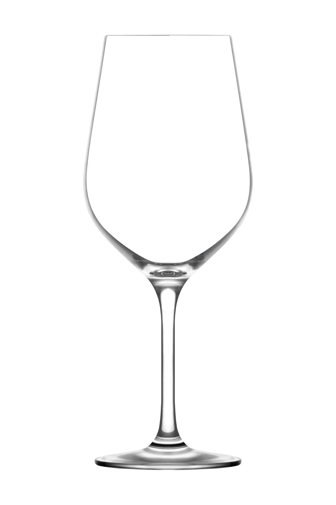 LAV HORECA LH-GST166FT Wine Glass, 22 oz (9" H, 2¾" Rim, 3¼" Bowl), Stemmed Crystal - 24/Case