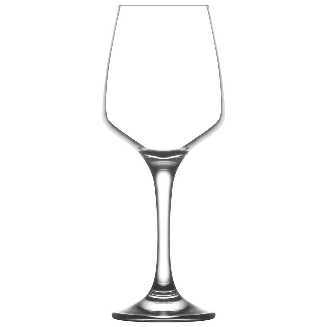 LAV HORECA LYN533 Lyon Wine Glass, 11 1/8 oz, 8" Height, 2 3/8" Rim, Stemmed Glass, 12/Case