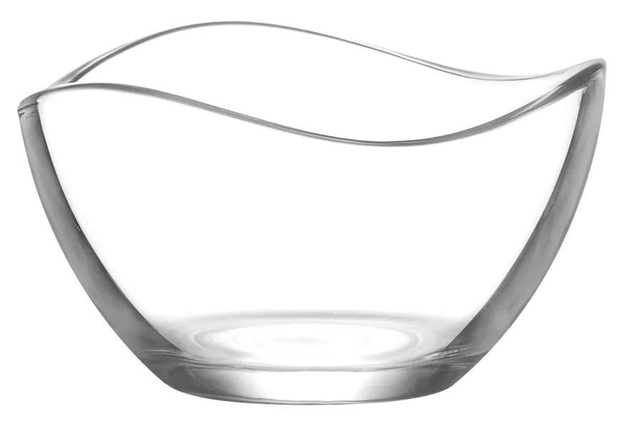 LAV HORECA MAN207 Manila Bowl, 2.25 oz, Clear Round Soda Lime Glass, 1 5/8" H x 2 3/4" RØ x 1 1/4" BØ, - 24/Case
