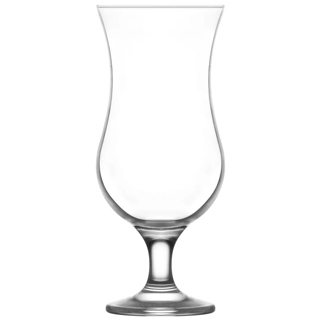 LAV HORECA MIA546 - Miami Cocktail Glass, 15.5 oz (7 5/8" H x 3 1/4" R Ø x 2 3/4" B Ø), Lime-12/Case