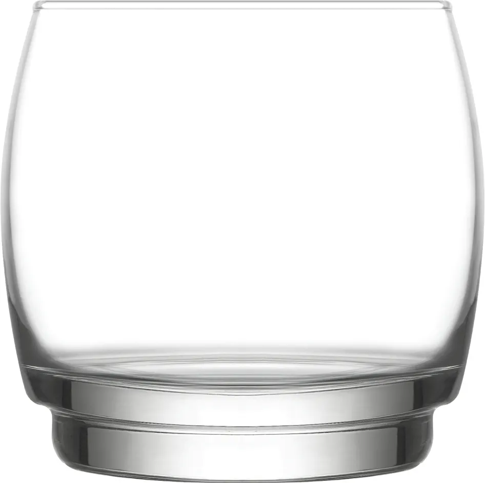 LAV HORECA MNC332 - Manchester Whiskey Glass, 11 oz, Soda Lime Glass, Stackable, - 12/Case