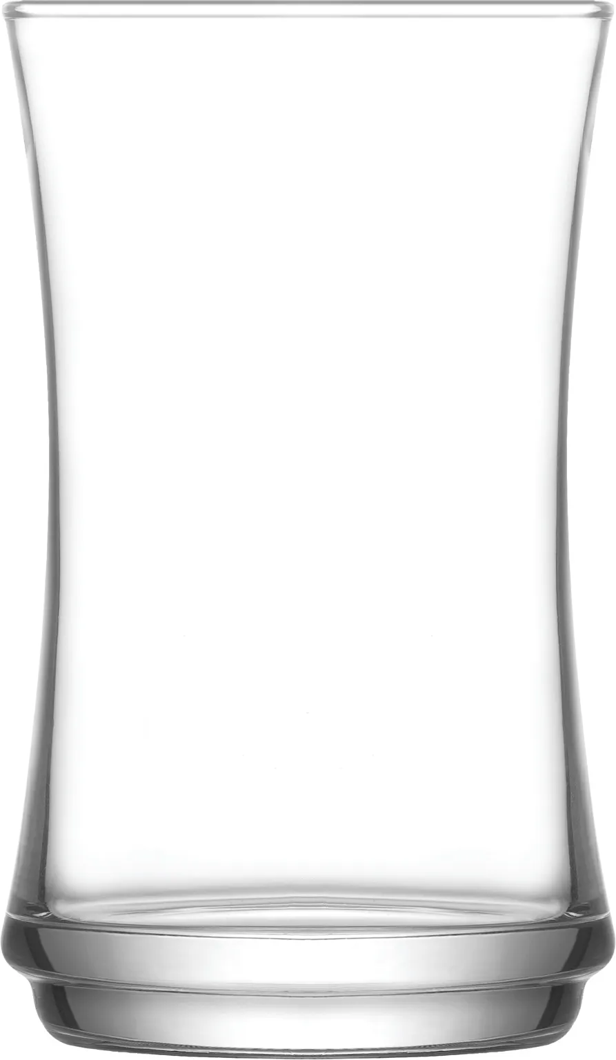 LAV HORECA MNC336 Long Drink Glass, 12 3/8 oz (5.125" H x 3" Ø), Soda Lime, Stackable - 12/Case