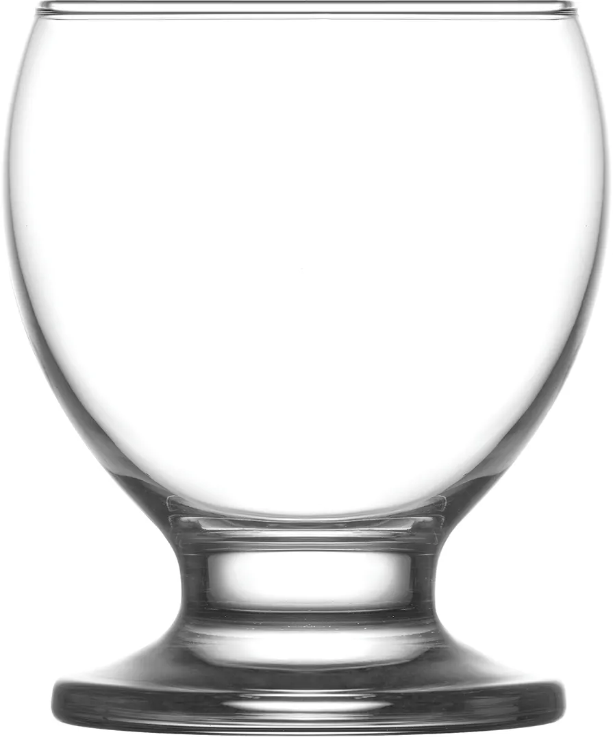 Lav Horeca NPL321 Napoli Soft Drink Glass, 7.25 Oz (3.625" H x 2.625" Ø), Clear Glass - 12/Case