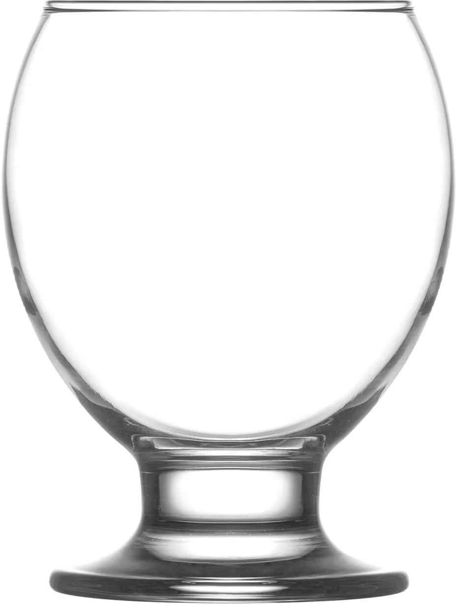LAV HORECA NPL328 Napoli Soft Drink Glass 9.5 Oz H 4"1/8 R⌀2"5/8 B⌀2"1/2 M⌀3"1/4 Clear - 12/Case