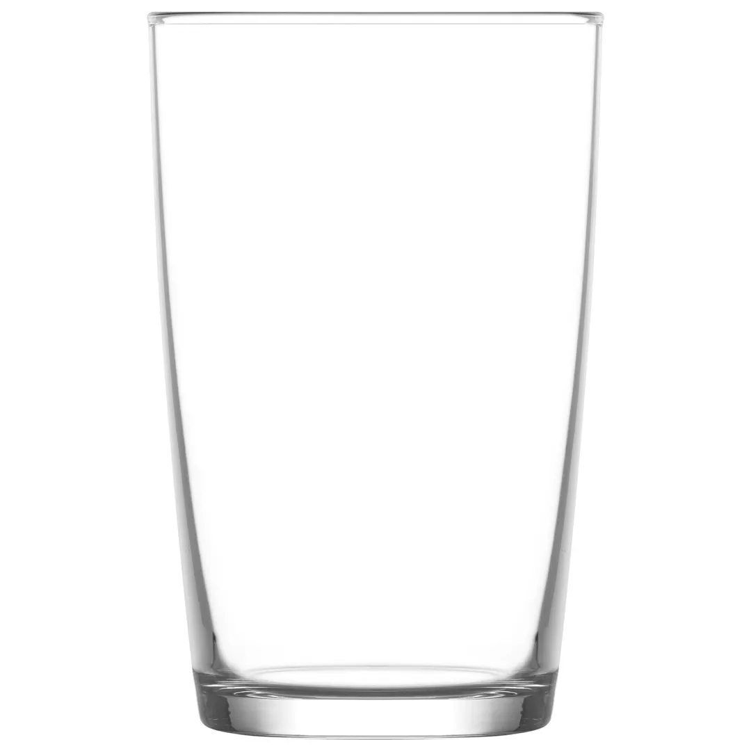 LAV HORECA PNM351 Panama Long Drink Glass, 17.25 oz (5 ¼" H × 3 3/8" R × 2 5/8" B), Soda Lime Glass – 12/Case