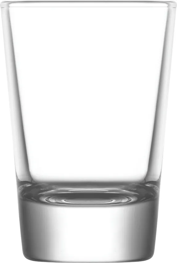 LAV HORECA SEA206 - Seattle Shot Glass 2 1/8 oz (H 2 7/8" R⌀ 1 7/8"), Soda Lime Glass - 24/Case