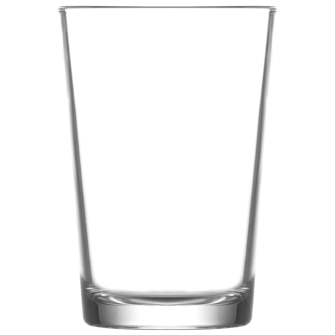 LAV HORECA SEO220 Seoul Water Glass, 6 7/8" Height, 7-9 oz Clear Soda Lime Glass - 12/Case