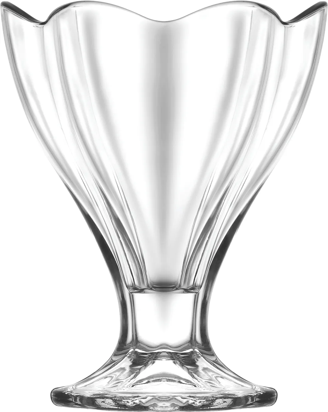 LAV HORECA SNA425 Siena Ice Cream & Dessert Cup, 8.5 oz, Height 5", Rim Ø 3 7/8" - 6/Case