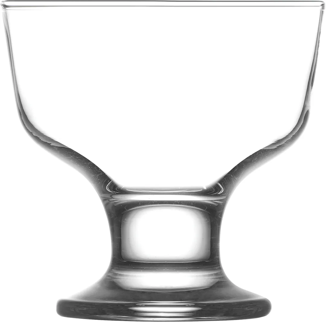 LAV HORECA SNT328 Dessert Cup 9 oz Height 3 5/8" Rim Ø3 7/8" Base Ø2 1/2" Lime Glass - 12/Case
