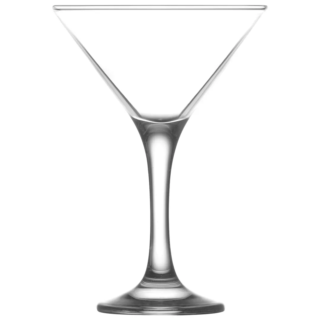 Lav Horeca SOF518 Sofia Martini Glass, 5 7/8" Height, 4 1/4" Rim, 6 oz, Base, Lime Glass - 12/Case