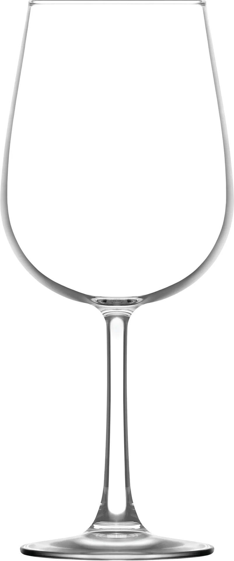 LAV HORECA SRD647 Sardinia Wine Glass, 16‑Ounce (8" H), Soda Lime Glass, All‑Purpose, - 6/Case
