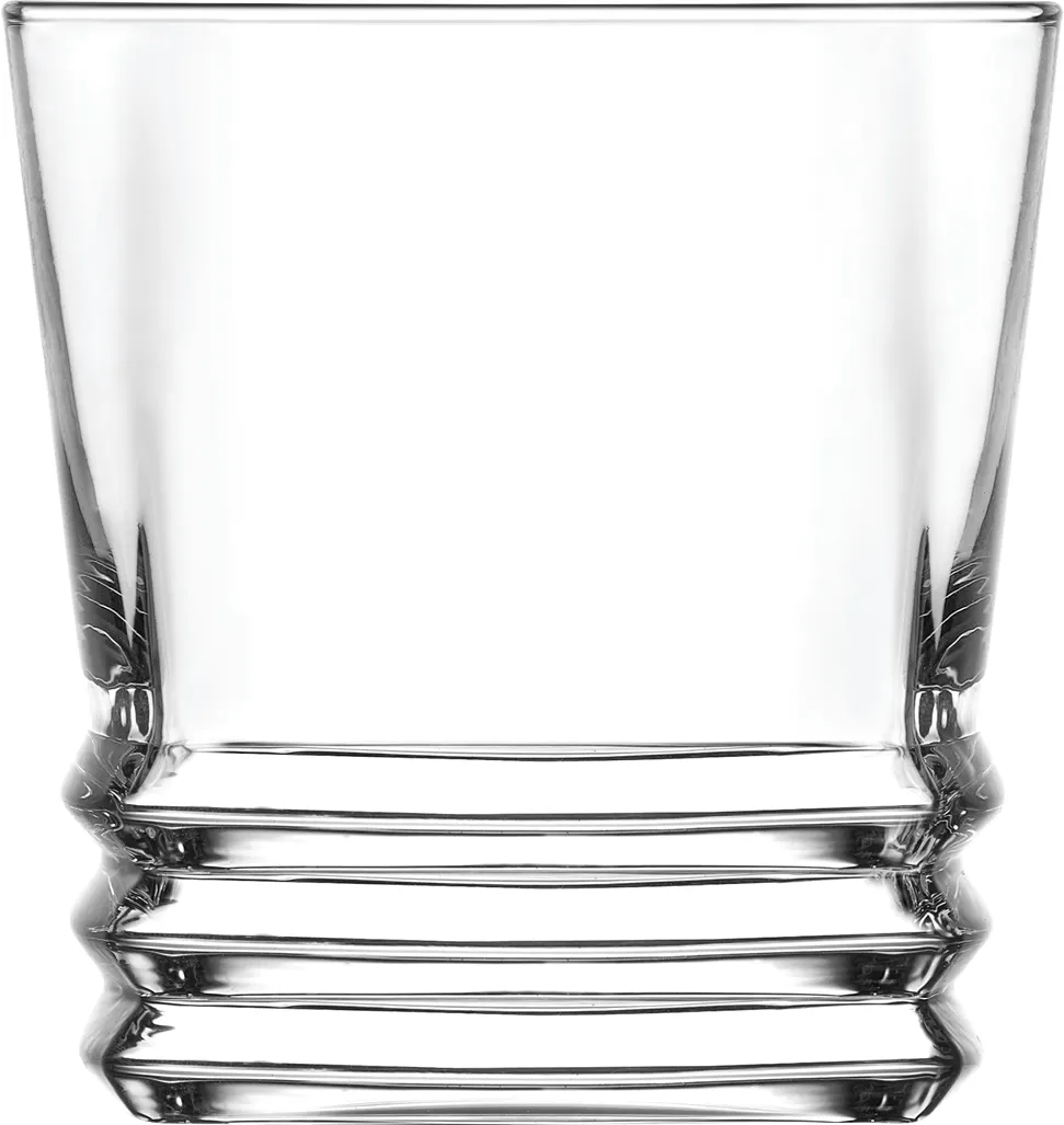 LAV HORECA SVL331 Seville Whiskey Glass, 10.5 oz (10 5/8 oz), Height 3 3/8", Glass, Fine Rim - 12/Case