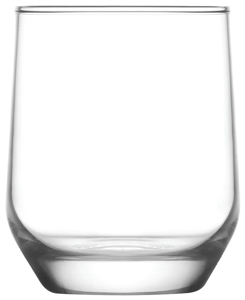 LAV HORECA SYD320 Sydney Water Glass, 6 7/8 oz (H 3¼" R⌀ 2½" B⌀ 1¾" M⌀ 2¾"), Soda Lime, - 12/Case