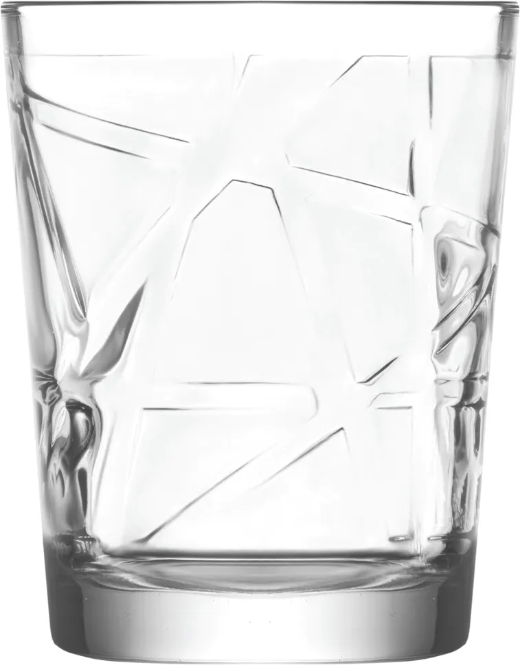 LAV HORECA TLN216 Tallinn Water Glass, 5 5/8 oz (H‑3 1/4" R⌀‑2 1/2"), Soda Lime Glass - 12/Case