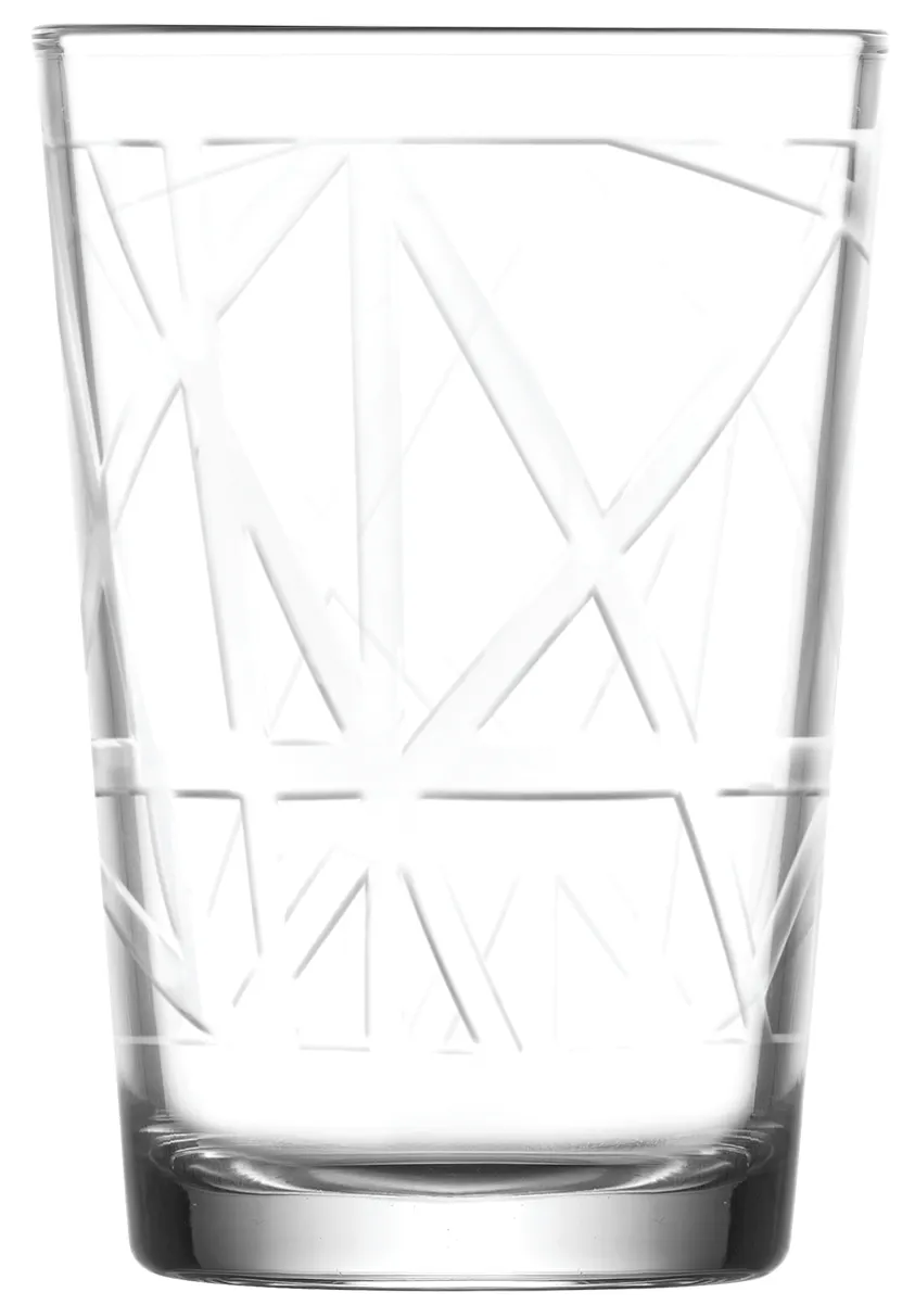LAV HORECA TLN220 Tallinn Water Glass, 6 7/8 oz, Rim Ø 2 5/8", Soda Lime Glass - 12/Case