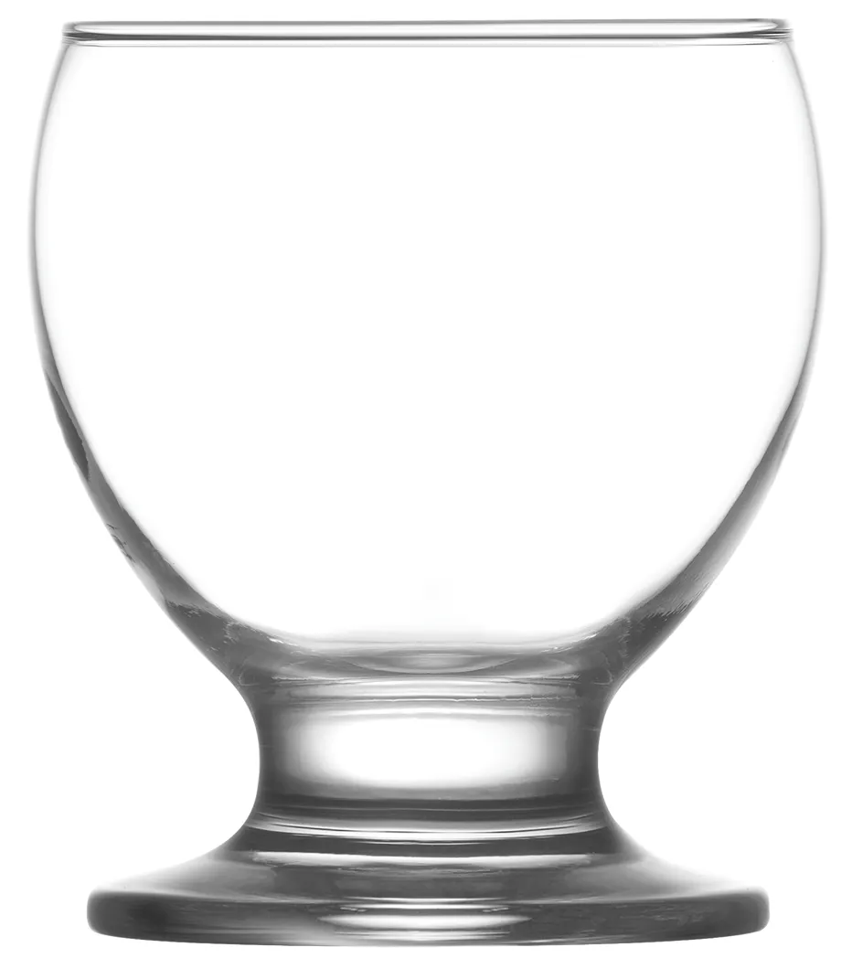 LAV HORECA TRN321 - Toronto Soft Drink Glass, 7 1/8 oz, Soda Lime Material, Stackable - 12/Case