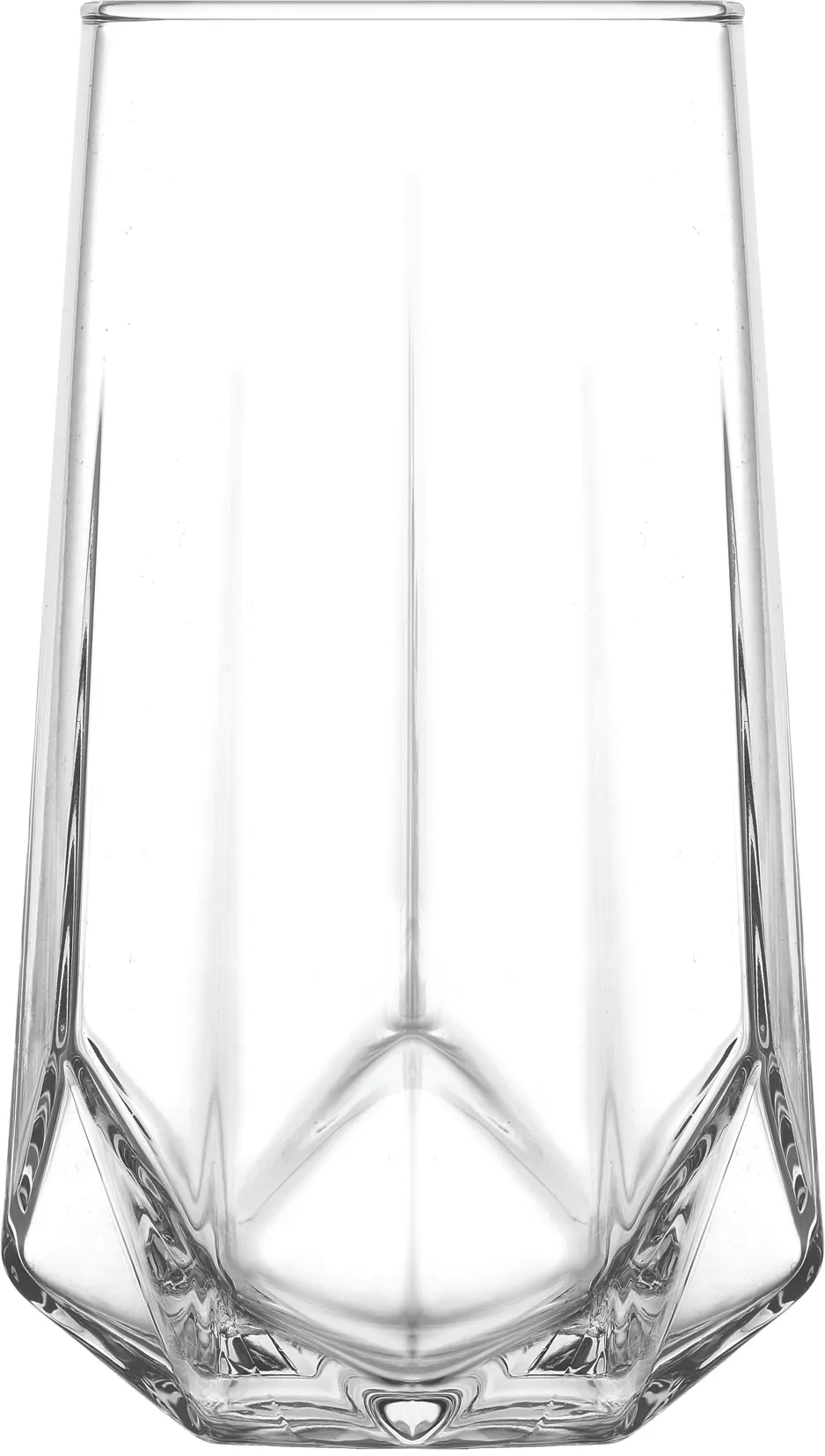 LAV HORECA VRN346 Verona Long Drink Glass, 15.5 oz, Glass, Fine Rim - 12/Case
