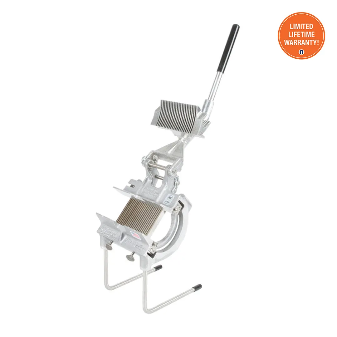 Nemco 55250A Green Onion Slicer Plus – 3/16" Slices, Replaceable Blades, Slices Onions, Mushrooms, Olives