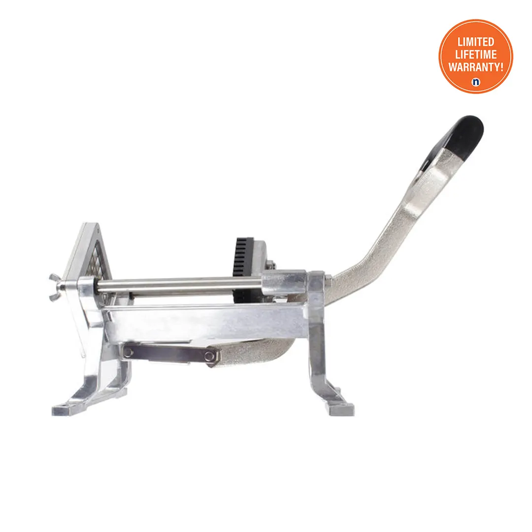 Nemco 55450-3 Easy FryKutter™ 1/2" Square Cut French Fry Cutter, Stainless, Countertop/Wall, Short Throw Handle