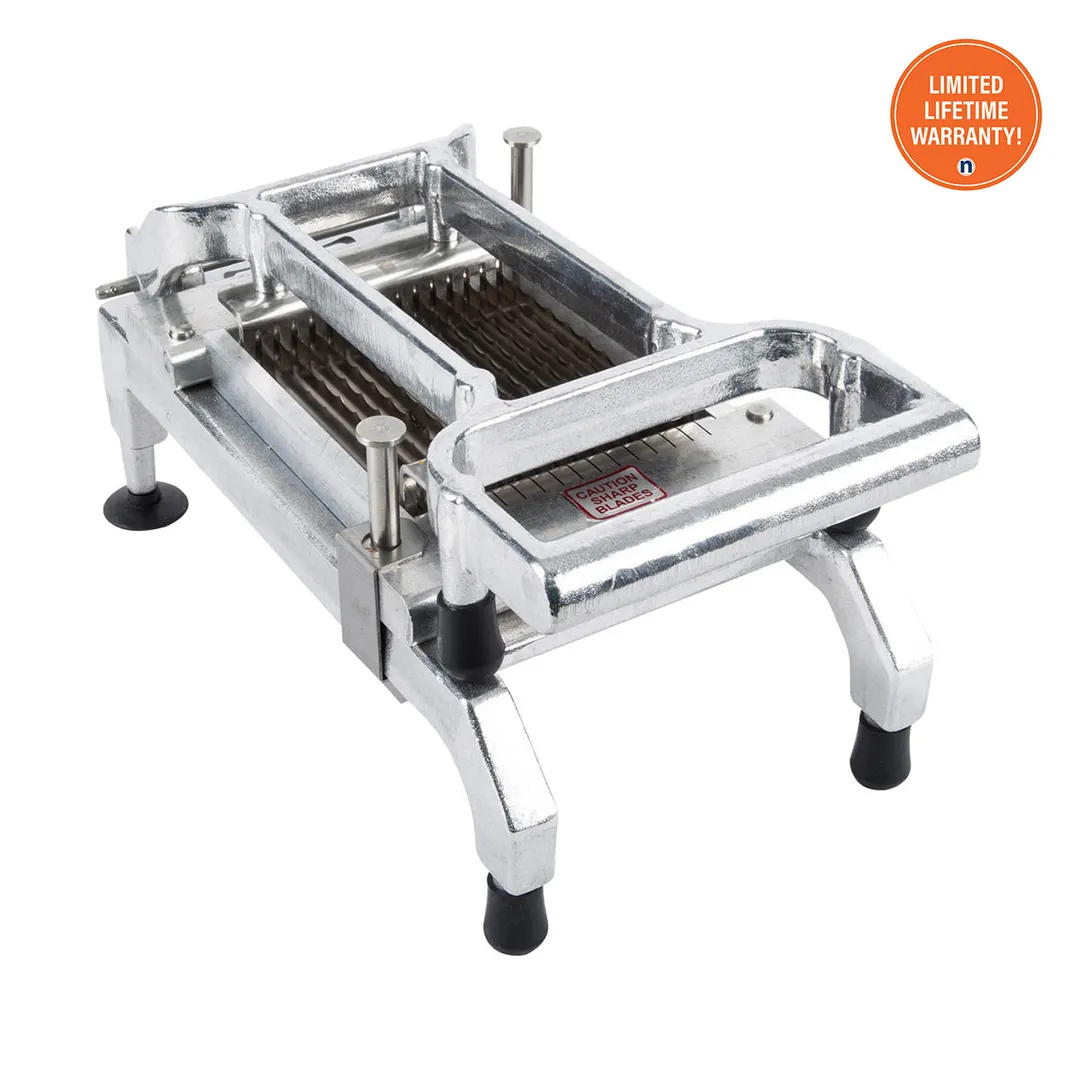 Nemco 55975-2SC Easy Chicken Slicer, 1/4" Cut, Compact Aluminum & Stainless Steel, Manual Countertop
