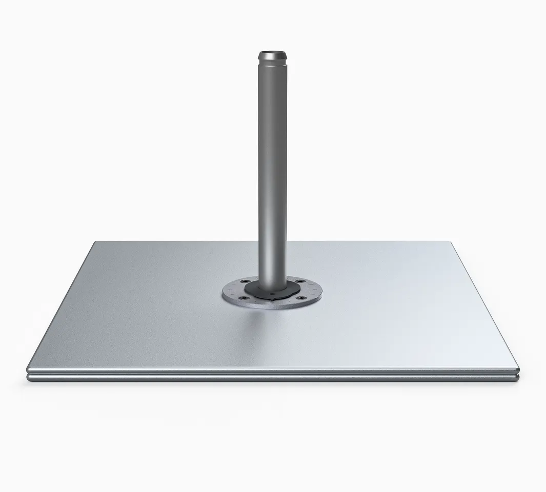 Plantation Prestige 2234000-01 Avalon Cantilever Double Stack Furniture Base, 36" Square, 400 lbs Heavy-Duty