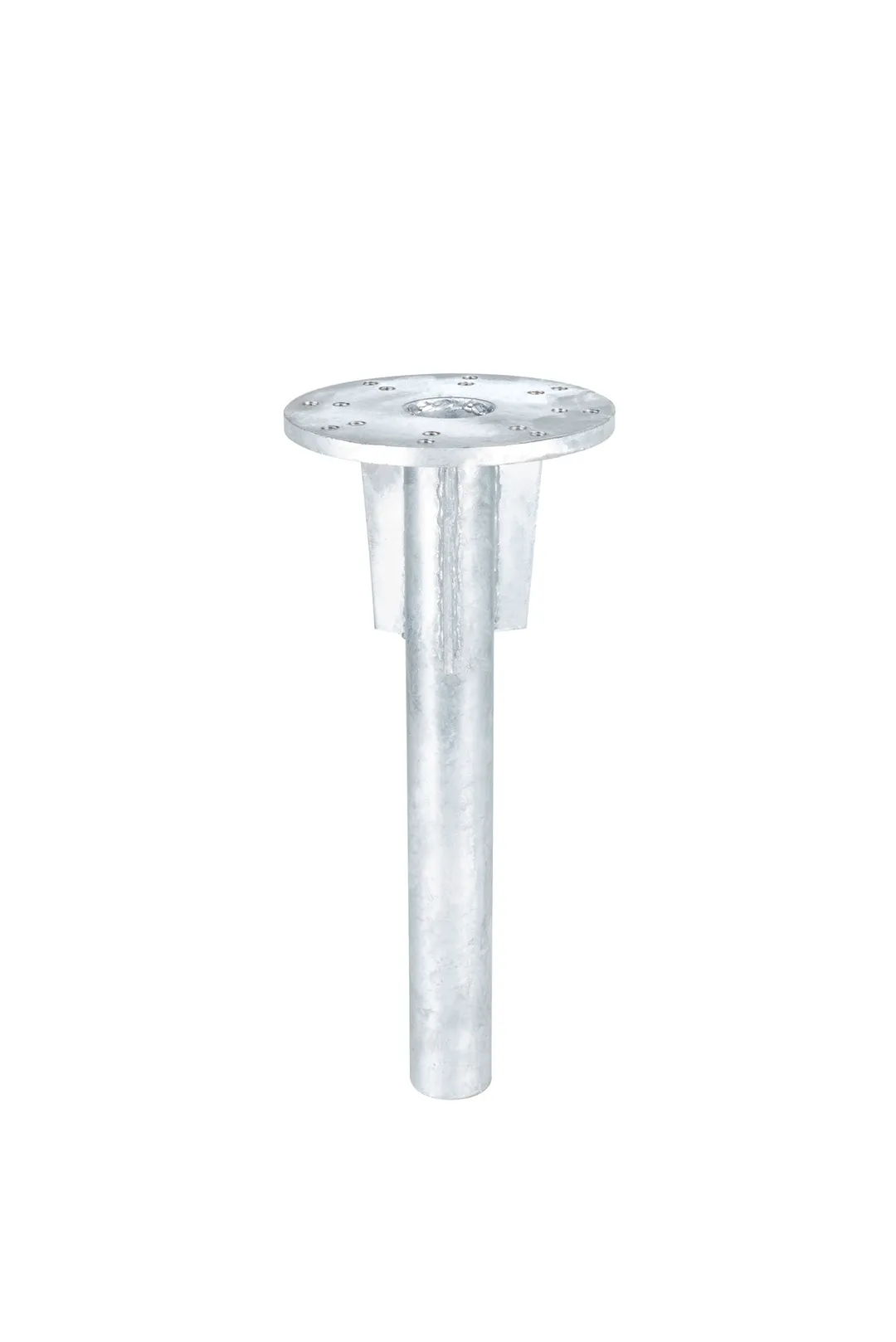 Plantation Prestige 2239820-01 In‑Ground Mount for Edison Umbrellas 9020/9021, Steel Base, Black, Fits 8‑ft