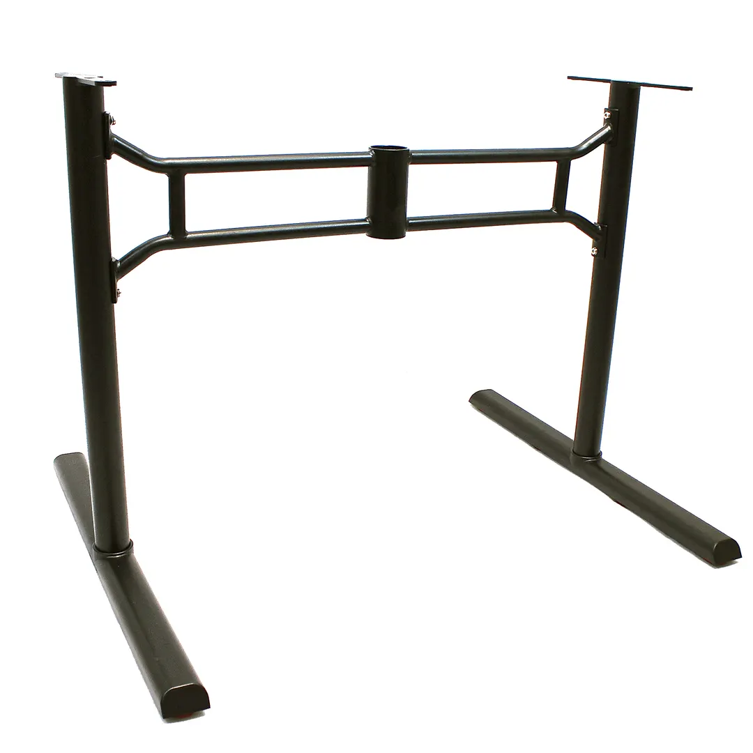 Plantation Prestige 2353048-0150 T‑Base, 32" x 32" Spread, Height, 16‑Gauge Steel, Charcoal Finish