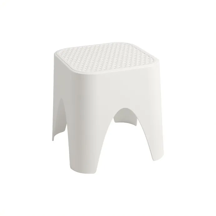 Plantation Prestige 2761414-02 Laguna Side Table/Footstool, Stackable All-Resin, Perfect for Outdoor Seating