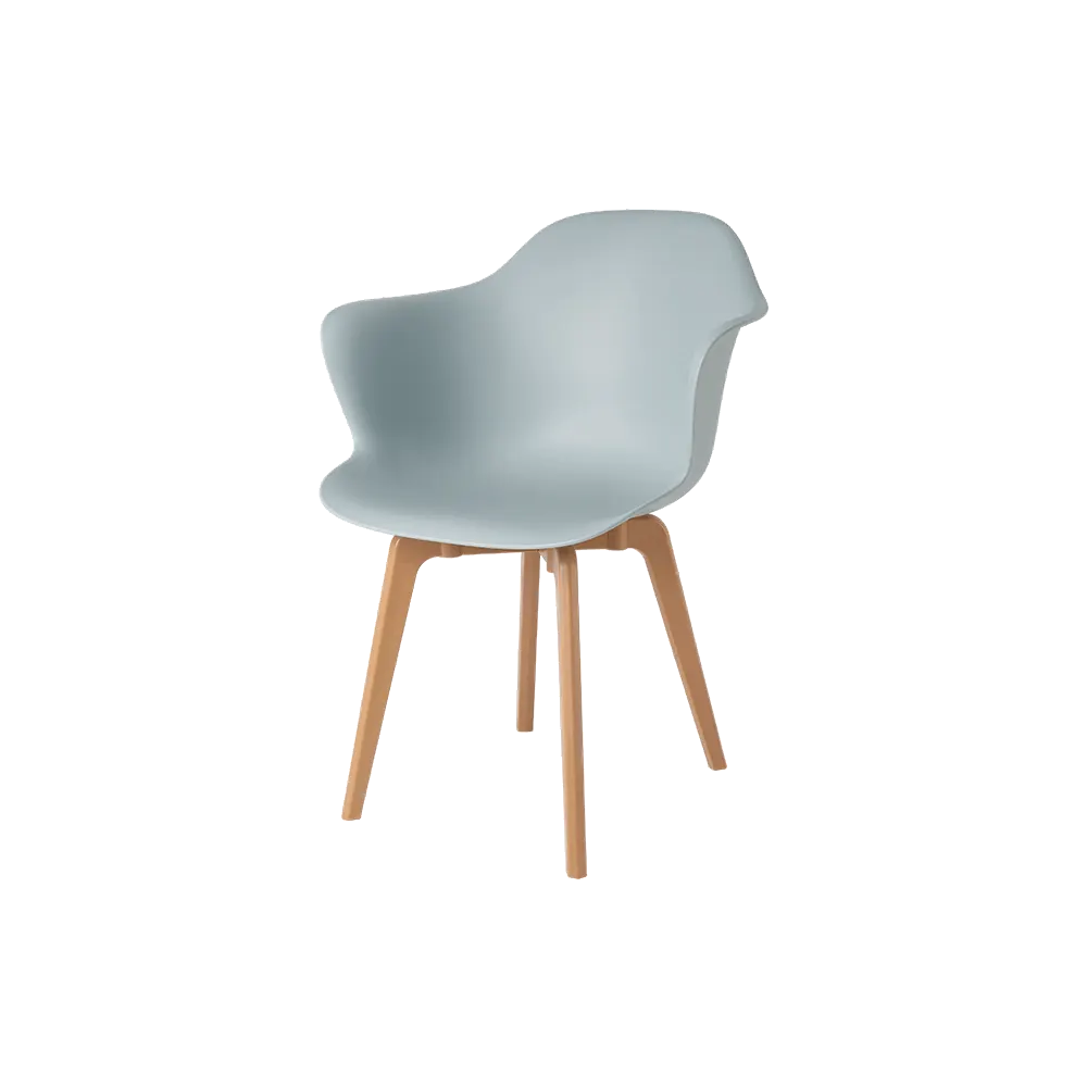 Plantation Prestige 2821100-04 St. Joe Outdoor Arm Chair, Resin Frame & Seat, Strap Back, 4 Seats + 8 Resin Legs