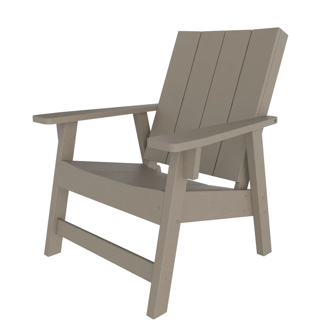 Plantation Prestige 3230600-01 STD - Dakota Outdoor Chair, Plastic Frame, Plastic Seat, Slat Back, Finish