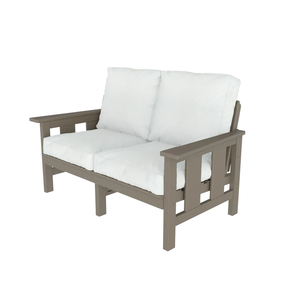 Plantation Prestige 3240233-01 Corolla Loveseat Frame, Lounge Seating, RTA Cushions, Frame, 48 in Width
