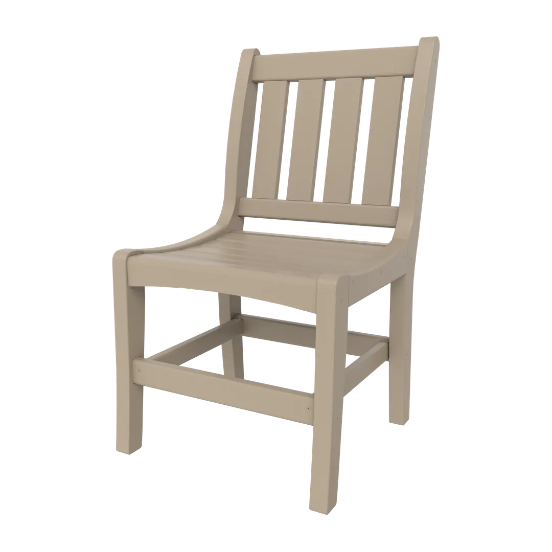 Plantation Prestige 3240700-01 UPGRD - Corolla Side Chair, Outdoor Seating, Aluminum Frame, Weather-Proof Design