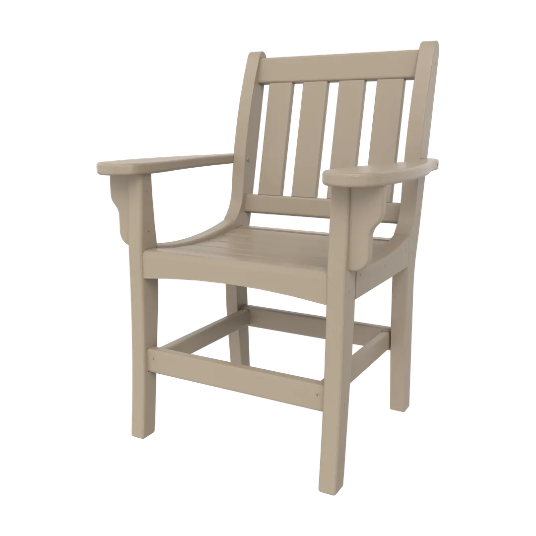 Plantation Prestige 3241100-01 STD - Corolla Outdoor Dining Chair, Aluminum Frame, 18in Height, Seating
