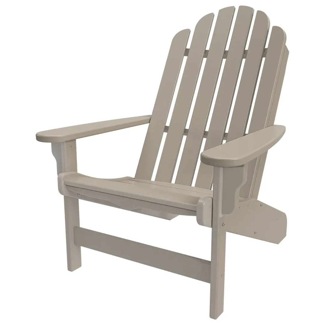 Plantation Prestige 3241120-01 UPGRD Adirondack Chair, DURAWOOD, 30in Height, 24in Width, Wood Finish