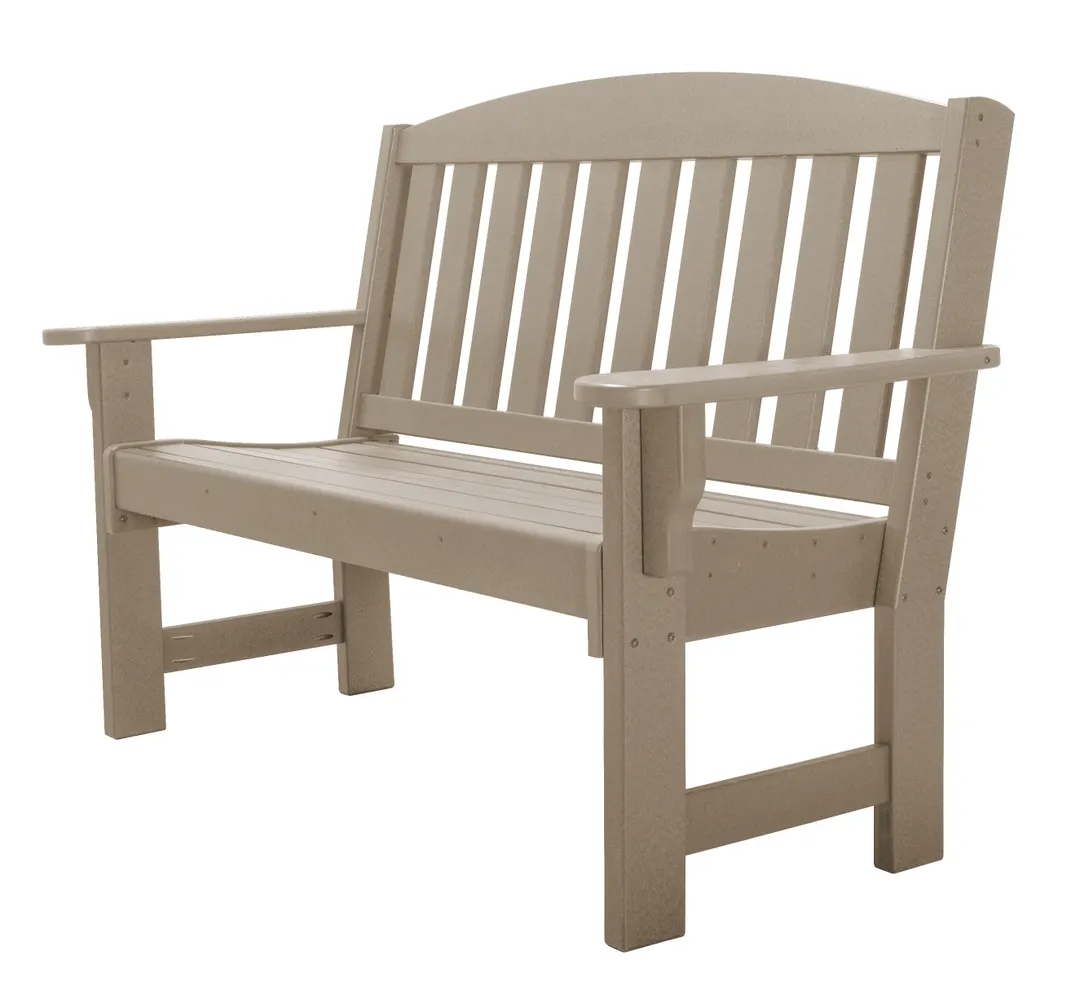 Plantation Prestige 3242200-01 STD Corolla Bench, 58" L Seating, Aluminum Frame, Weather-Resistant Finish