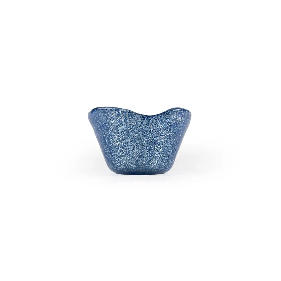 Turgla 10-029-06CBL Glass Ramekin, 2.75" Dia x 1.5" H, 4 oz Capacity, Blue Round Glass