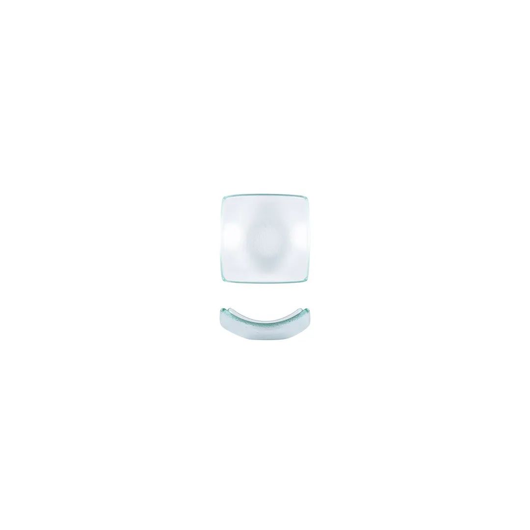 Turgla 10-031-09CLR Square Clear Glass Serving Bowl, 3.5" x 1.25", 3 oz Capacity