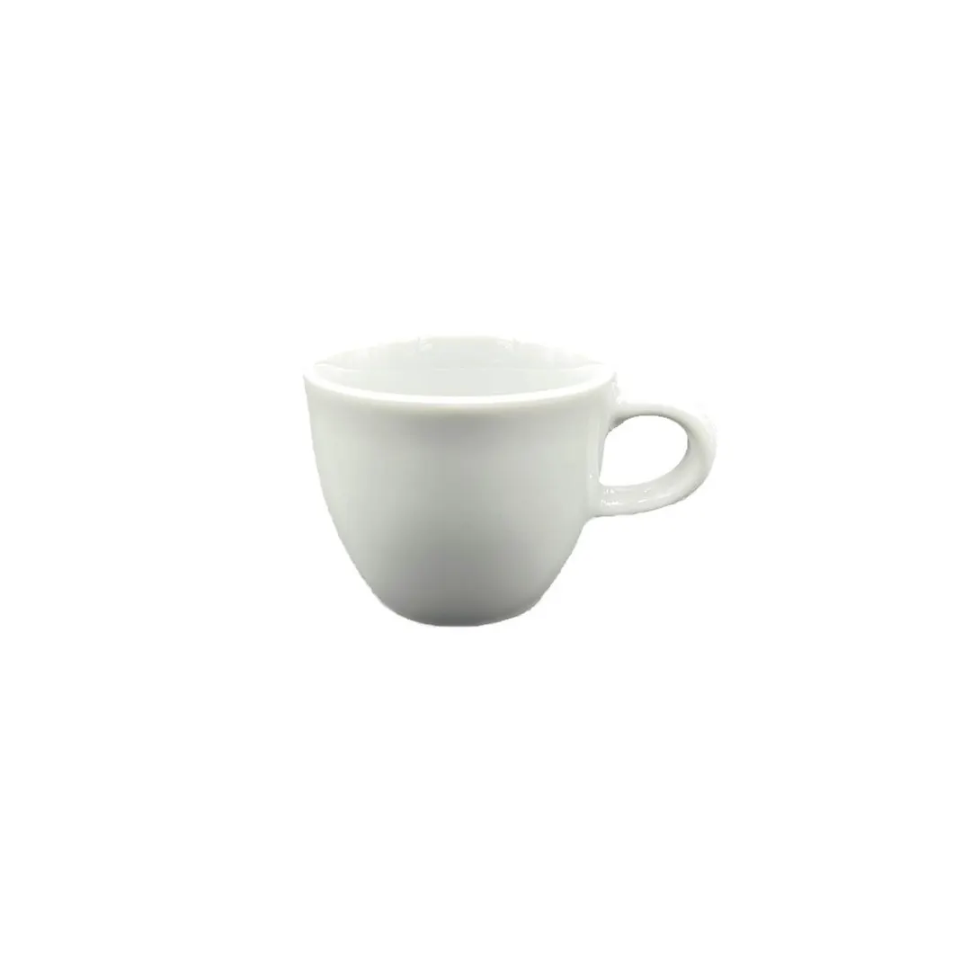 Turgla BST01KF00 Delta-Coupe Cup, 2.5" Diameter x 2" Height, 3 oz Round White Porcelain Dinnerware