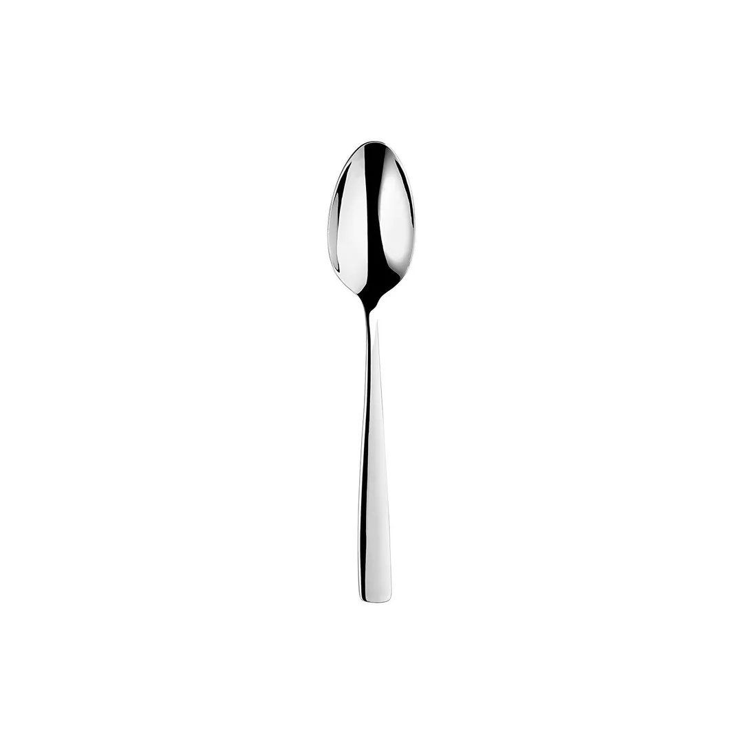 Turgla ETE3010-15 Flatware Atlantis Soup Spoon, 7.25" Silver, 18/10 Stainless Steel